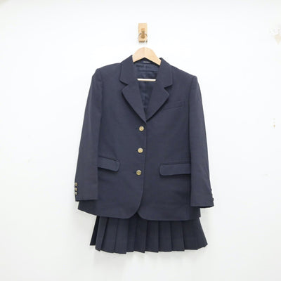 【中古】東京都 足立新田高等学校 女子制服 4点（ブレザー・スカート・スカート）sf015175