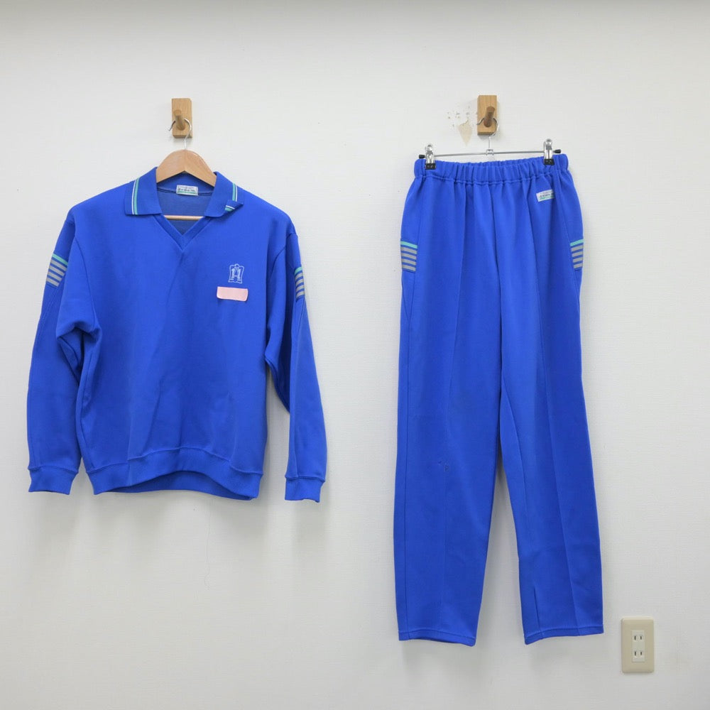 中古制服】東京都 足立新田高等学校 女子制服 2点（ジャージ 上