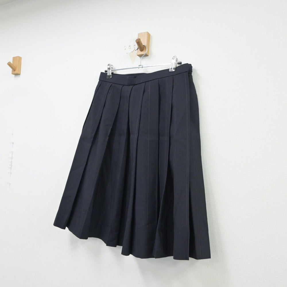 【中古】神奈川県 横浜清風高等学校 女子制服 1点（スカート）sf015178