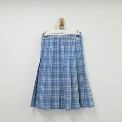 【中古】北海道 北海道札幌東商業高等学校 女子制服 3点（ニットベスト・スカート）sf015189