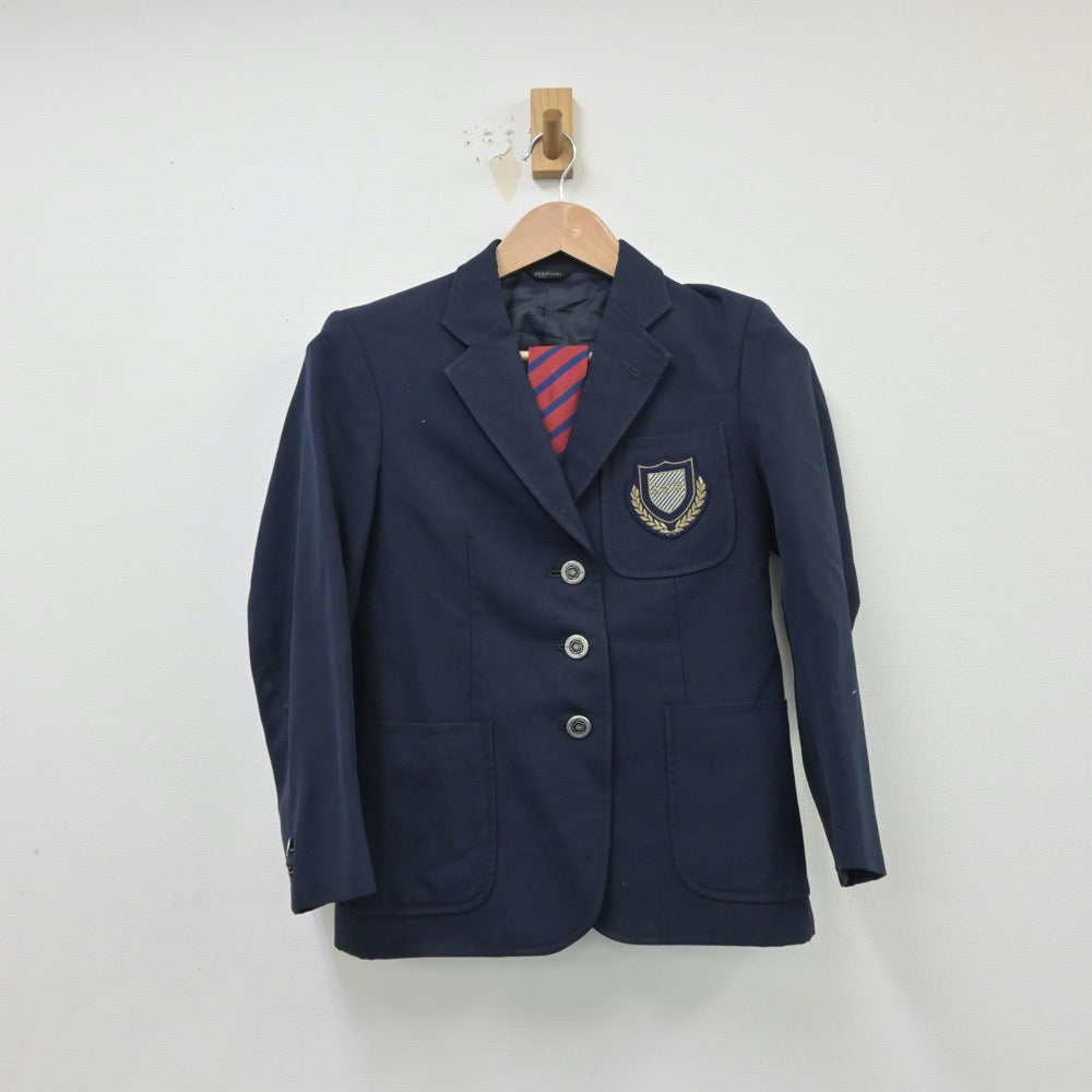 【中古】東京都 東京中華学校 女子制服 2点（ブレザー）sf015195