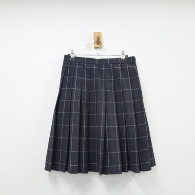 【中古】茨城県 並木中等教育学校 女子制服 3点（ニットベスト・スカート）sf015202