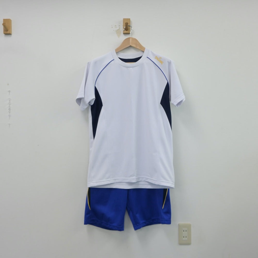 【中古】大阪府 守口東高等学校 女子制服 2点（体操服 上・体操服 下）sf015211