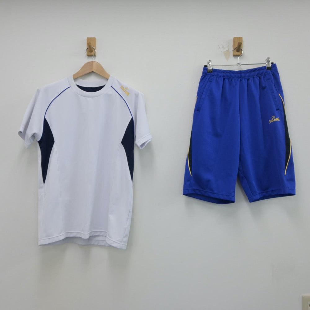 【中古】大阪府 守口東高等学校 女子制服 2点（体操服 上・体操服 下）sf015211