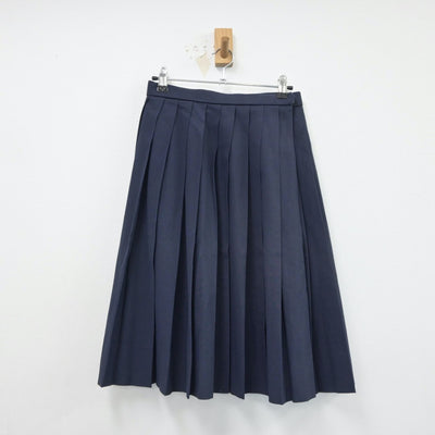 【中古】大阪府 寝屋川第五中学校 女子制服 2点（シャツ・スカート）sf015215