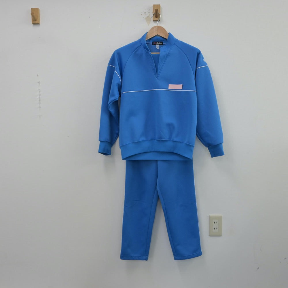 【中古】岩手県 盛岡城西中学校 女子制服 2点（ジャージ 上・ジャージ 下）sf015225