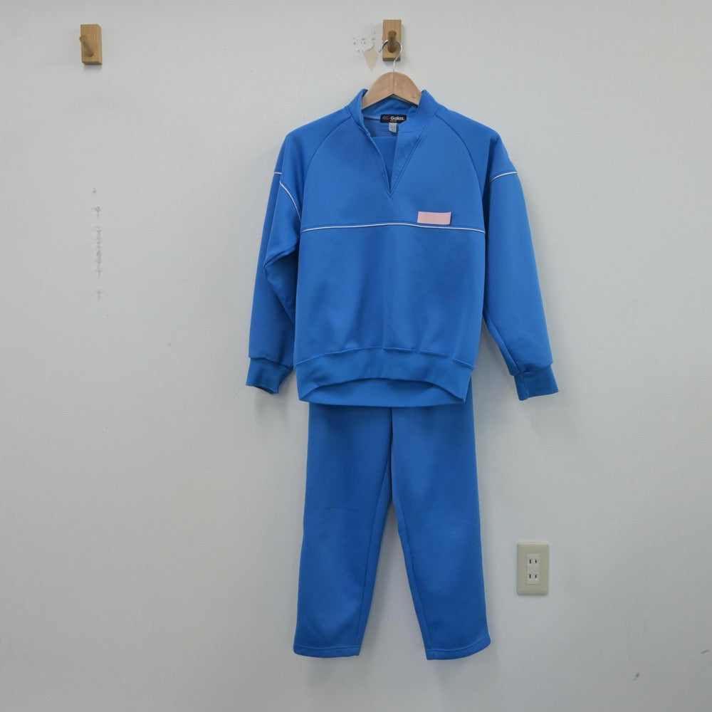 【中古】岩手県 盛岡城西中学校 女子制服 2点（ジャージ 上・ジャージ 下）sf015226