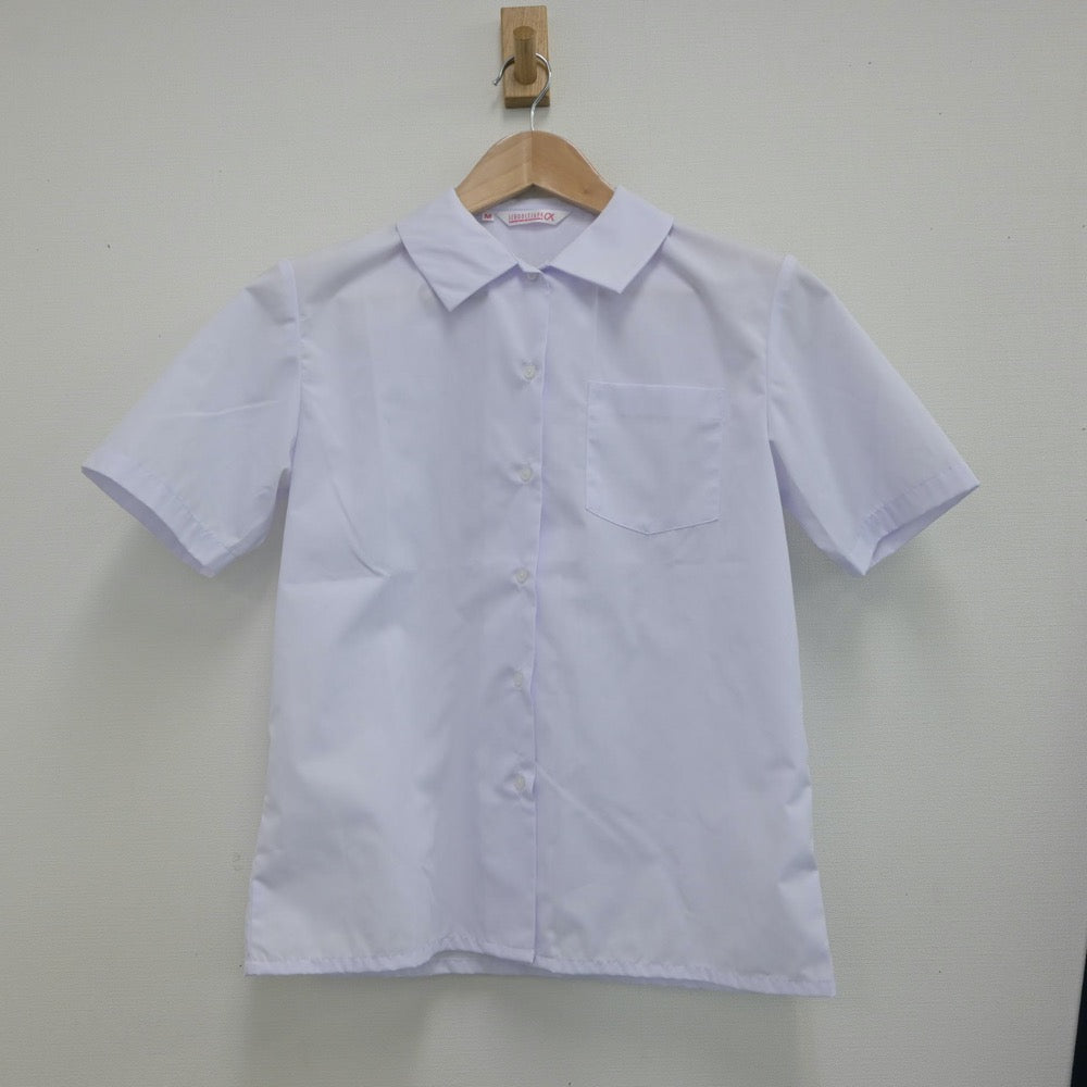 【中古】岩手県 盛岡城西中学校 女子制服 3点（シャツ・ベスト・スカート）sf015228