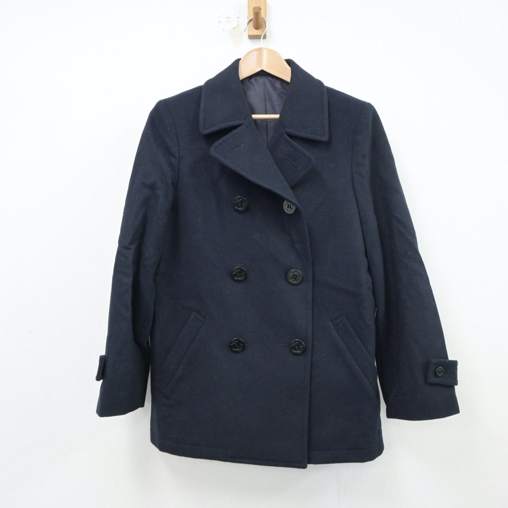 【中古】長野県 清泉女学院高等学校 女子制服 1点（コート）sf015233