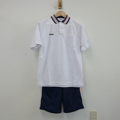 【中古】東京都 玉川聖学院高等部 女子制服 2点（体操服 上・体操服 下）sf015235