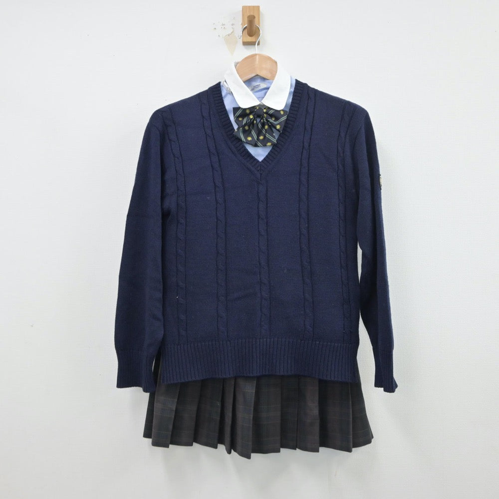 中古制服】東京都 豊島学院高等学校 女子制服 5点（ブレザー・シャツ・ニット・スカート）sf015243【リサイクル学生服】 | 中古制服通販パレイド