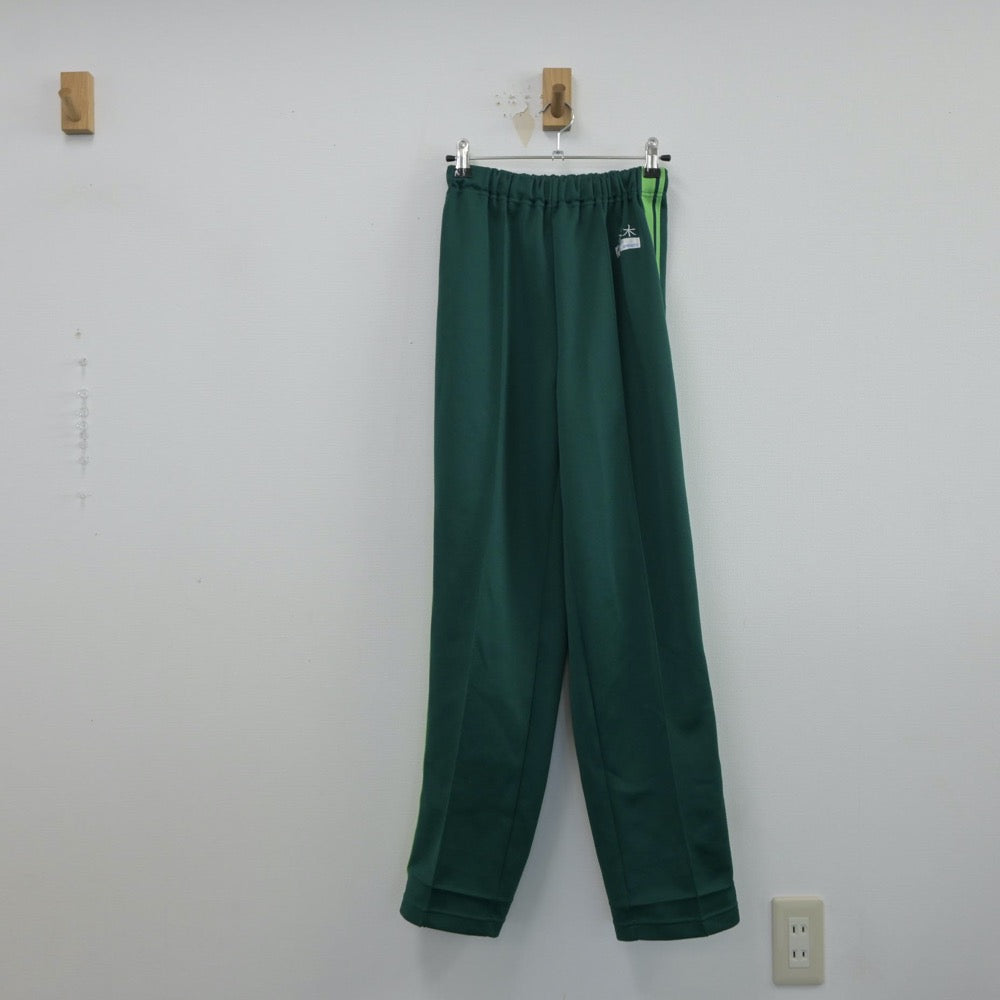 【中古】埼玉県 上大久保中学校 女子制服 2点（ジャージ 上・ジャージ 下）sf015264