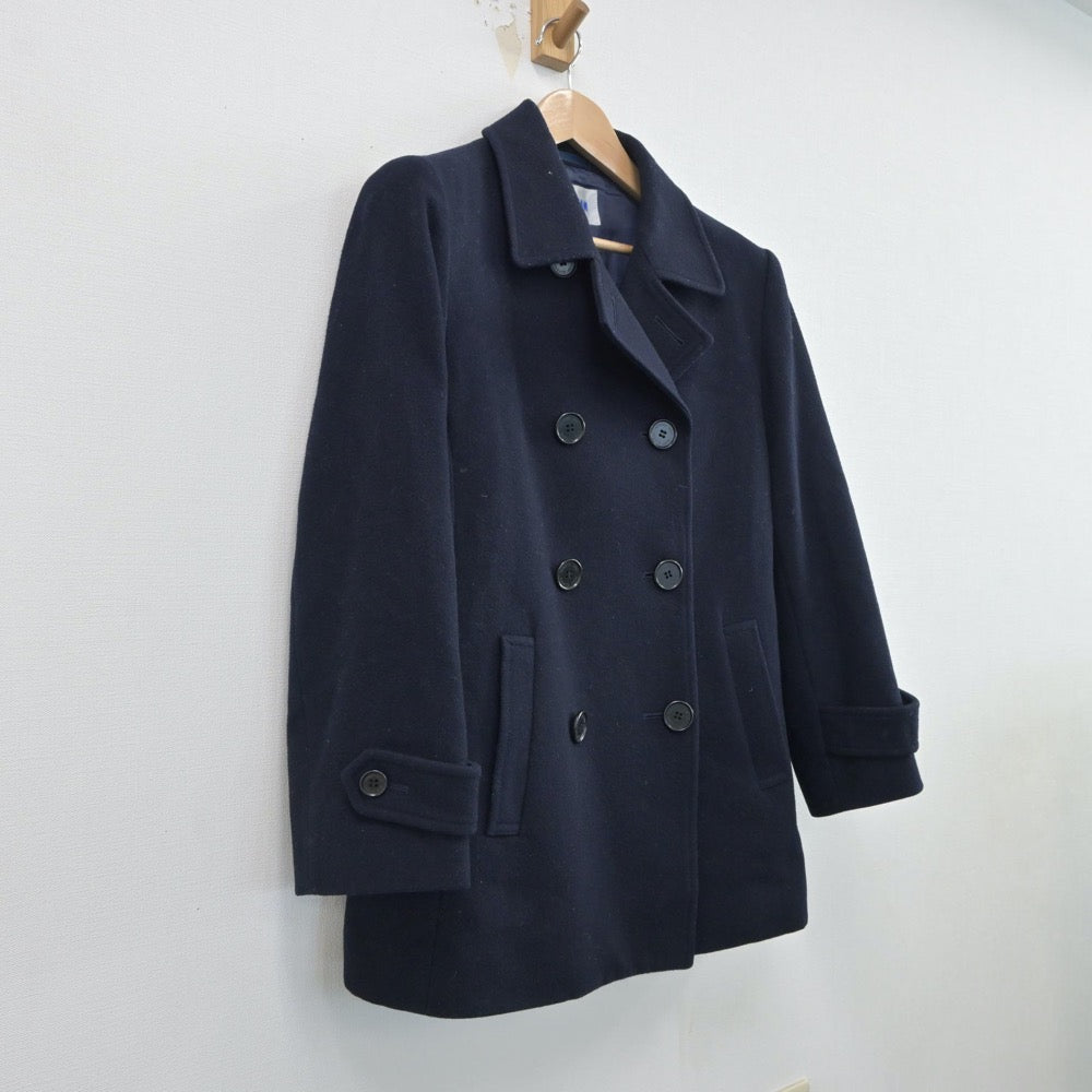 【中古】東京都 専修大学附属高等学校 女子制服 2点（コート）sf015272