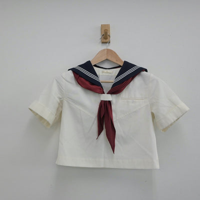 【中古】東京都 國學院大學久我山中学高等学校 女子制服 4点（セーラー服・スカート）sf015281