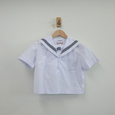 【中古】兵庫県 増位中学校 女子制服 2点（セーラー服）sf015290