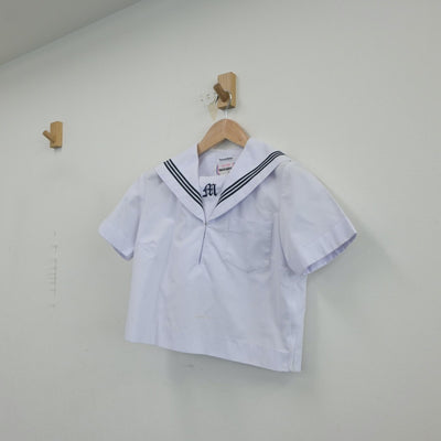 【中古】兵庫県 増位中学校 女子制服 2点（セーラー服）sf015290