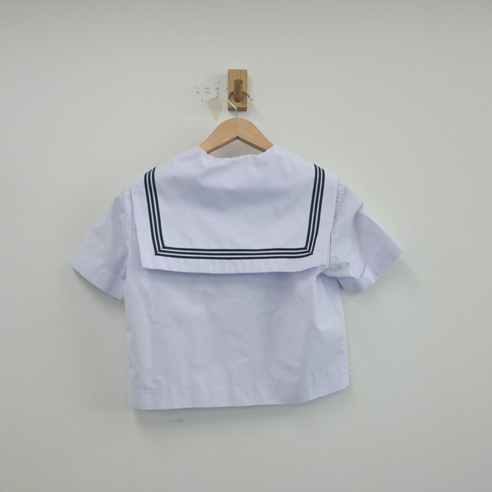 【中古】兵庫県 増位中学校 女子制服 2点（セーラー服）sf015290