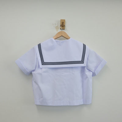 【中古】兵庫県 増位中学校 女子制服 2点（セーラー服）sf015291