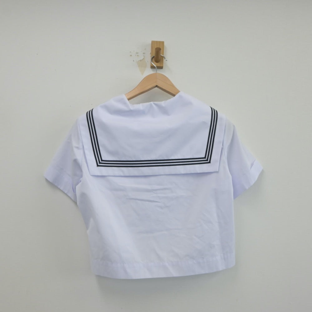 【中古】兵庫県 増位中学校 女子制服 2点（セーラー服）sf015292