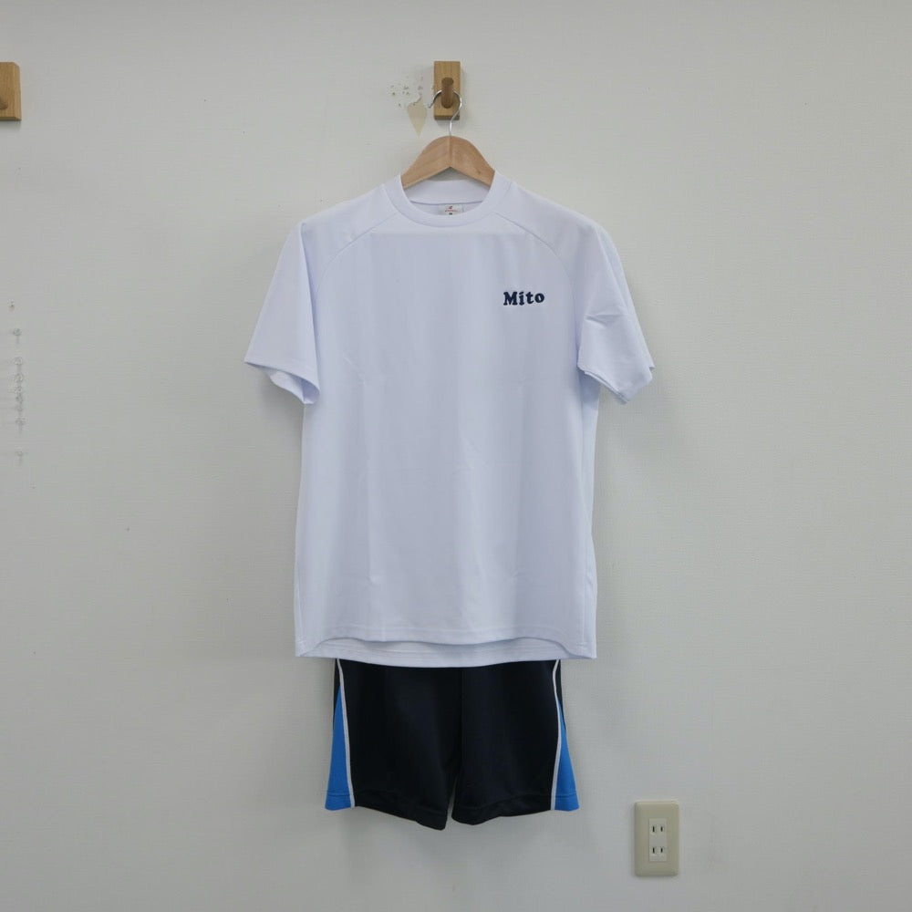 【中古】大阪府 弥刀中学校 男子制服 4点（体操服 上・体操服 下）sf015310