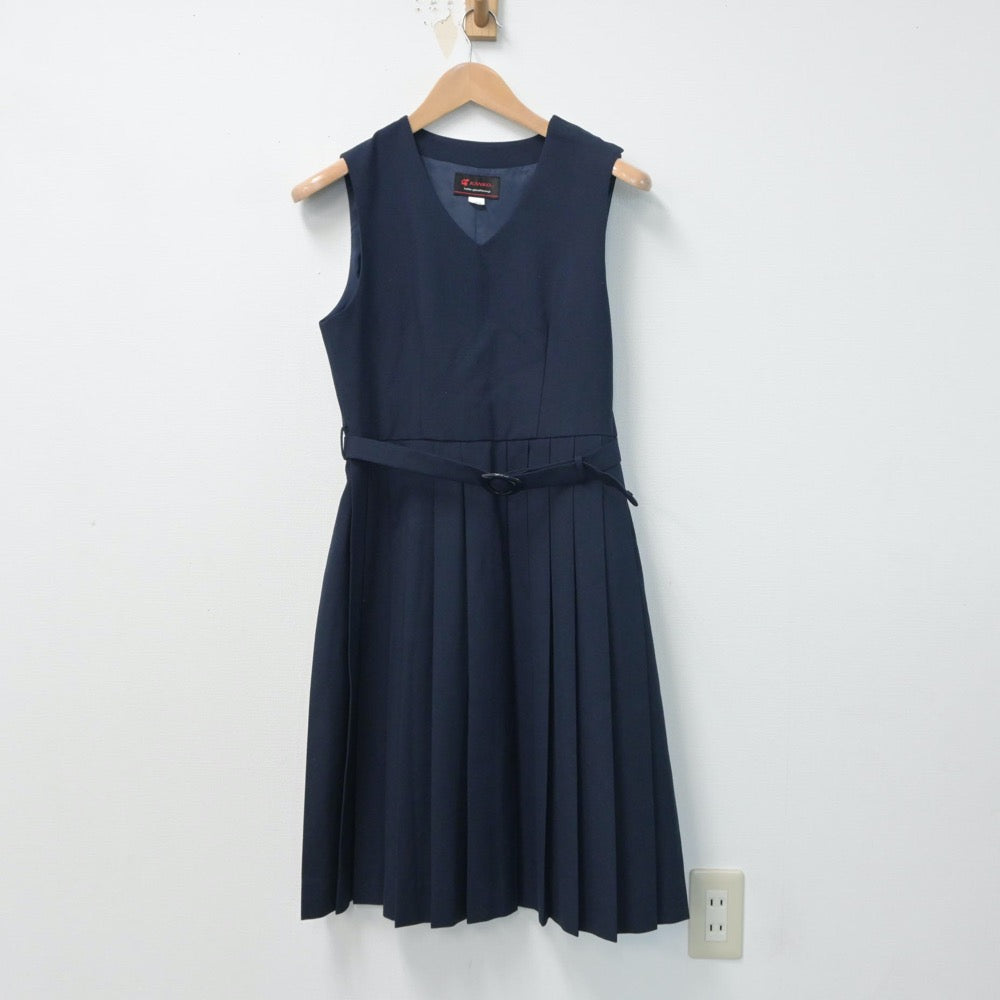 【中古】千葉県 高柳中学校 女子制服 5点（ブレザー・シャツ・ジャンパースカート）sf015325