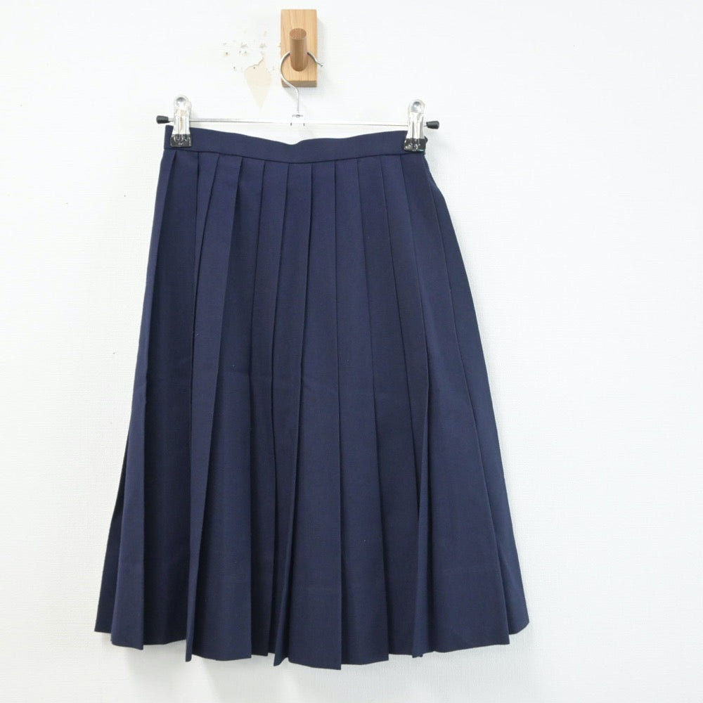 【中古】佐賀県 神埼中学校 女子制服 3点（セーラー服・スカート）sf015338