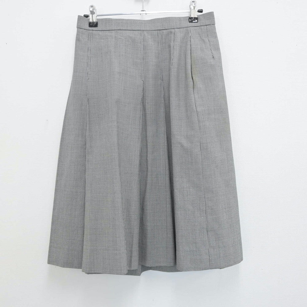 【中古】大阪府 大阪市立南高等学校 女子制服 3点（シャツ・スカート）sf015348