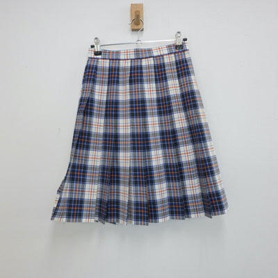 【中古】大阪府 追手門学院中学校 女子制服 4点（シャツ・スカート）sf015350