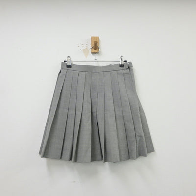 【中古】愛知県 名東高等学校 女子制服 3点（シャツ・ニットベスト・スカート）sf015362