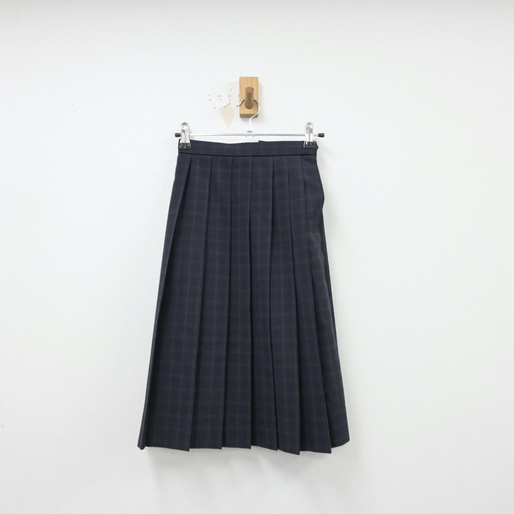 【中古】佐賀県 香楠中学校 女子制服 3点（シャツ・スカート）sf015363