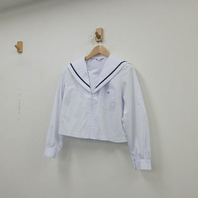 【中古】兵庫県 加古川北高等学校 女子制服 2点（セーラー服）sf015371