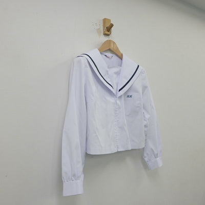 【中古】兵庫県 加古川北高等学校 女子制服 2点（セーラー服）sf015371