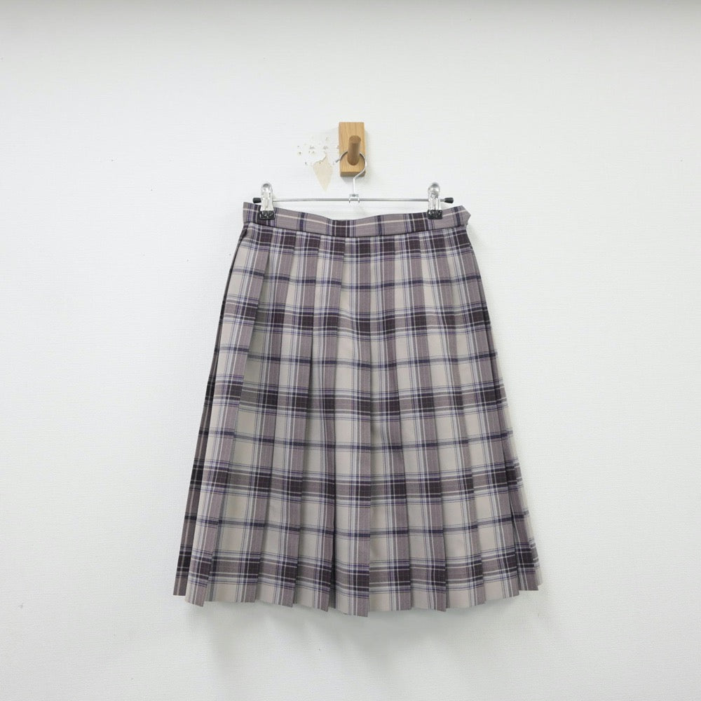 【中古】東京都 八雲学園中学校高等学校 女子制服 2点（シャツ・スカート）sf015373