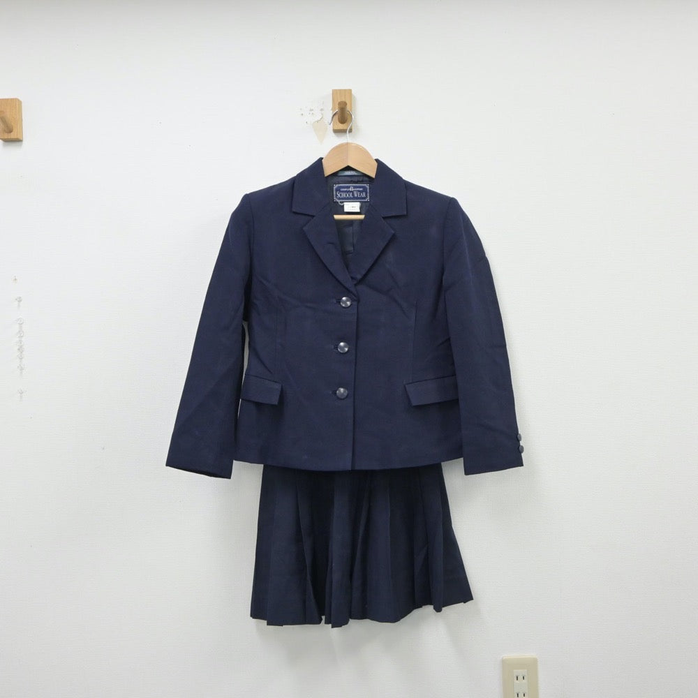 【中古】埼玉県 小川高等学校 女子制服 3点（ブレザー・ベスト・スカート）sf015375