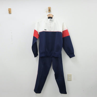 【中古】愛知県 椙山女学園高等学校 女子制服 3点（ジャージ 上・ジャージ 下・ジャージ 下）sf015383