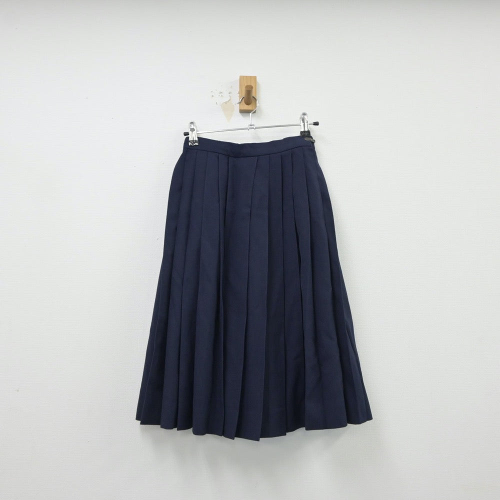 【中古】静岡県 浜松中部中学校 女子制服 4点（セーラー服・スカート）sf015386