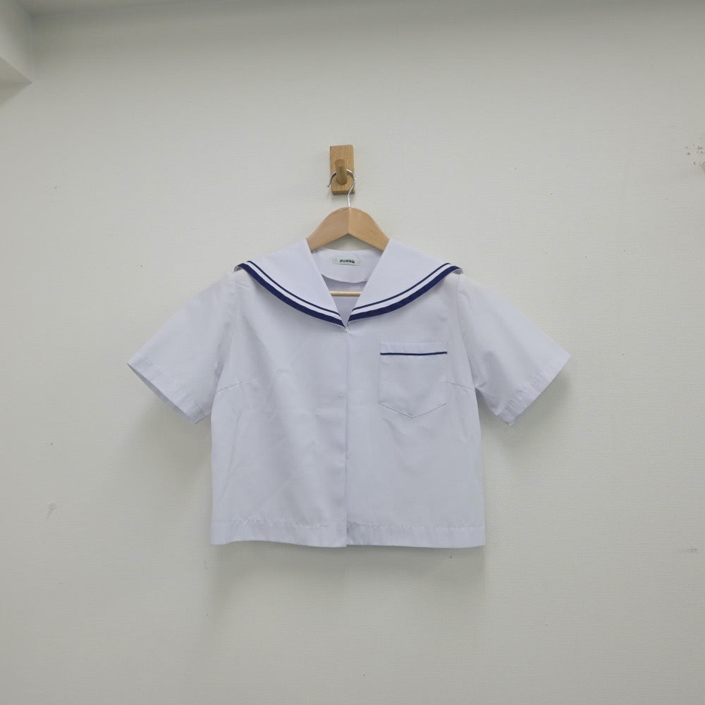 【中古】大阪府 西成高等学校 女子制服 2点（セーラー服）sf015388