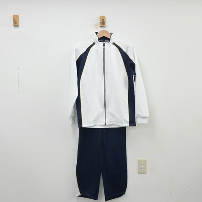 【中古】兵庫県 六甲アイランド高等学校 女子制服 2点（ジャージ 上・ジャージ 下）sf015394