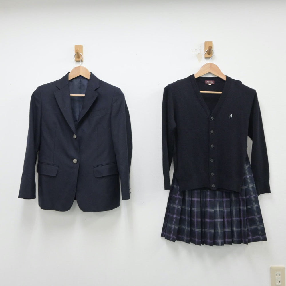 中古制服】宮城県 飛鳥未来高等学校 女子制服 3点（ブレザー・ニット・スカート）sf015395【リサイクル学生服】 | 中古制服通販パレイド