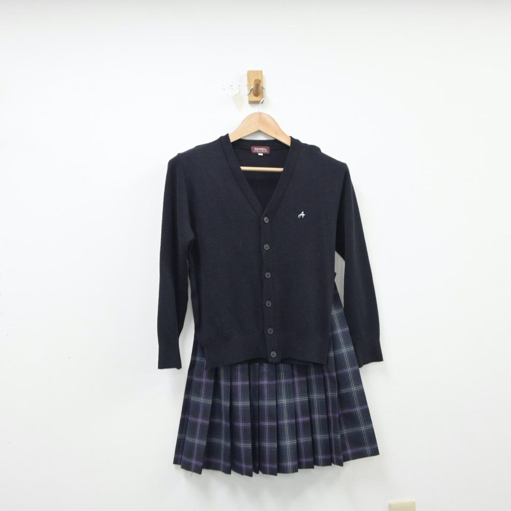 中古制服】宮城県 飛鳥未来高等学校 女子制服 3点（ブレザー