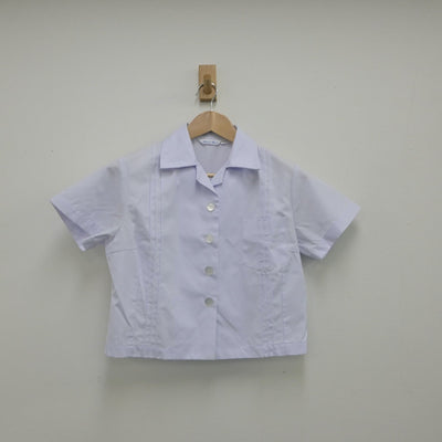 【中古】大阪府 八尾高等学校 女子制服 2点（シャツ・スカート）sf015404