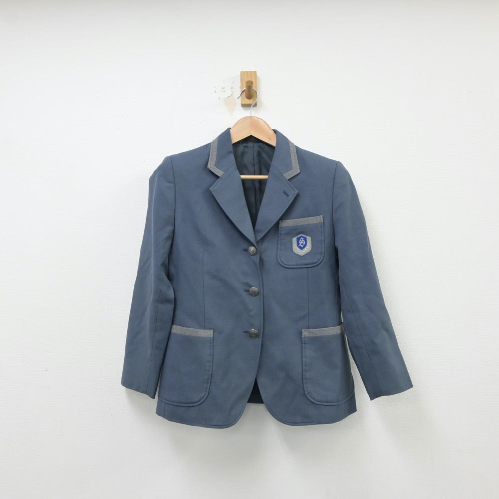 【中古】秋田県 山王中学校 女子制服 1点（ブレザー）sf015406