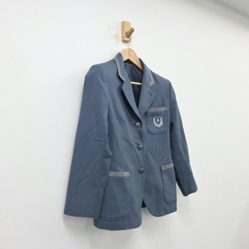 【中古】秋田県 山王中学校 女子制服 1点（ブレザー）sf015406