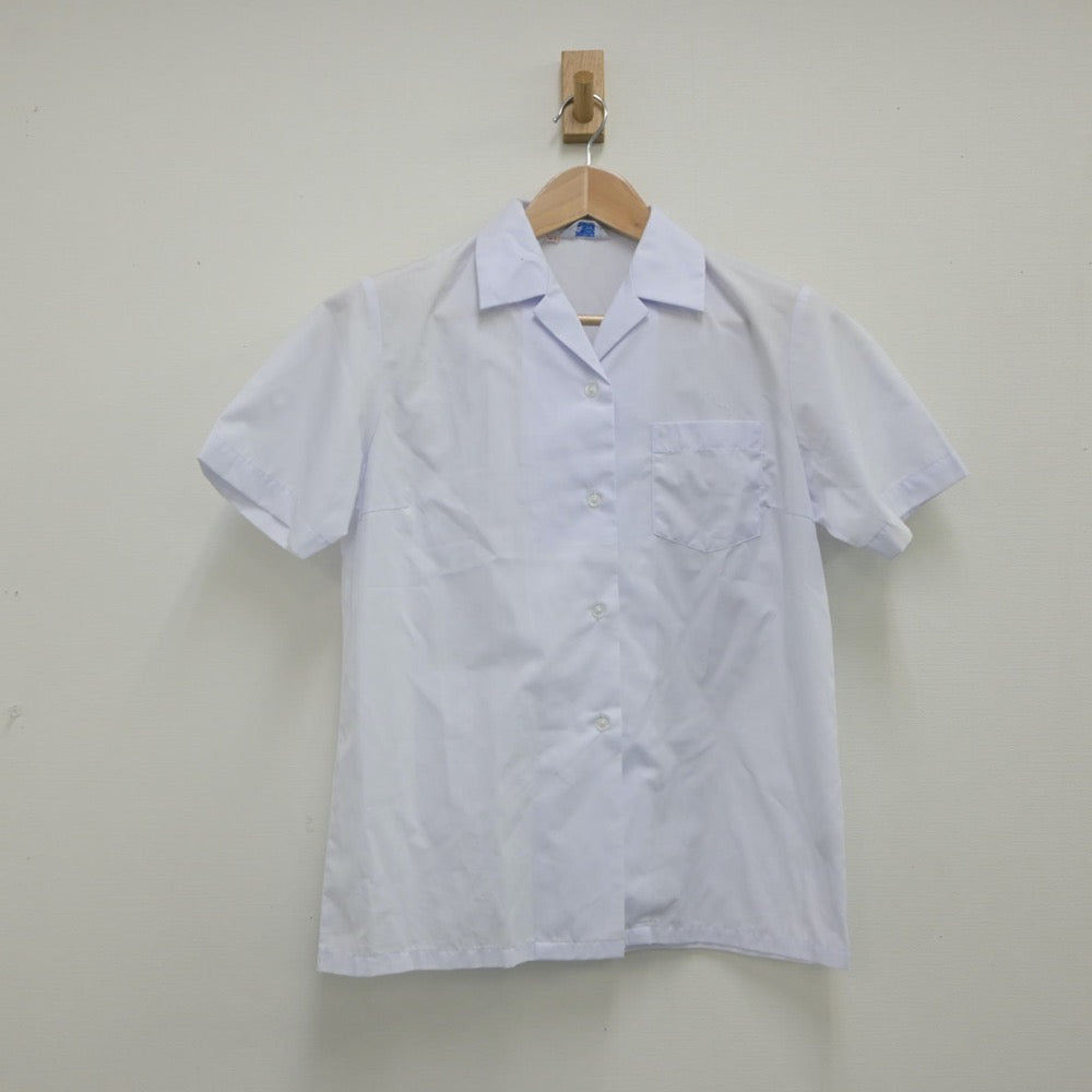 【中古】三重県 四日市市立羽津中学校 女子制服 2点（シャツ・スカート）sf015412