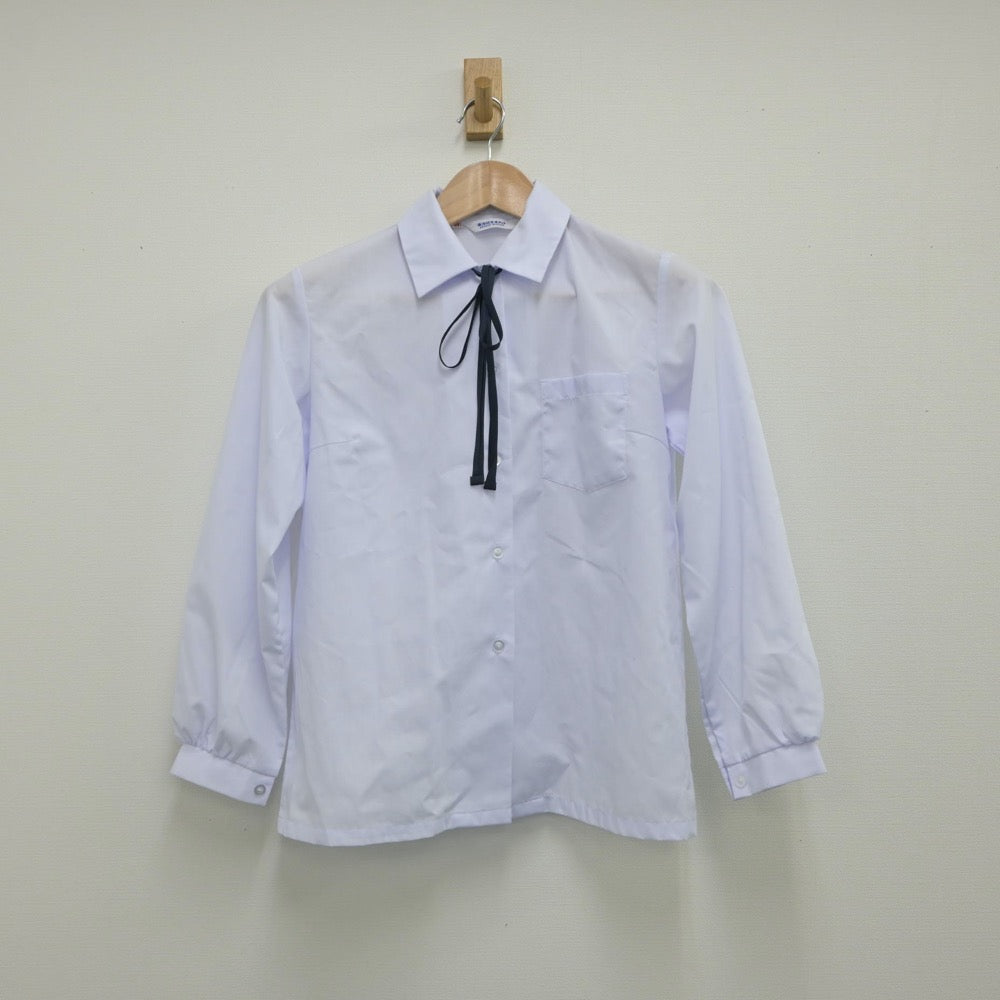 【中古】三重県 四日市市立羽津中学校 女子制服 4点（ブレザー・シャツ・スカート）sf015415