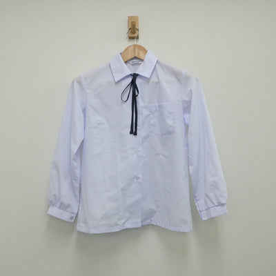 【中古】三重県 四日市市立羽津中学校 女子制服 4点（ブレザー・シャツ・スカート）sf015415