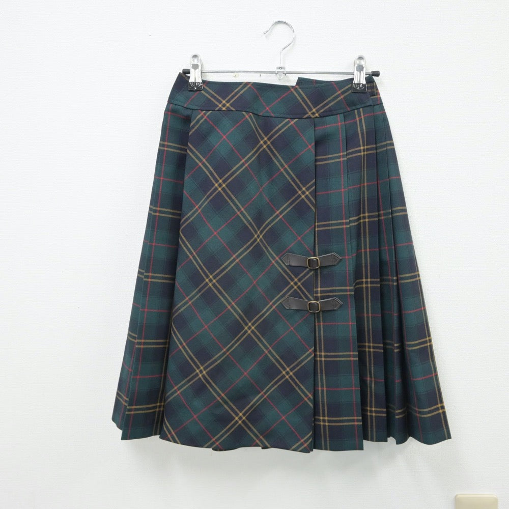 【中古】茨城県 つくば秀英高等学校 女子制服 4点（ブレザー・シャツ・スカート）sf015419