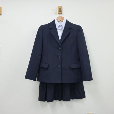 【中古】東京都 東京都立日比谷高等学校 女子制服 3点（ブレザー・シャツ・スカート）sf015422