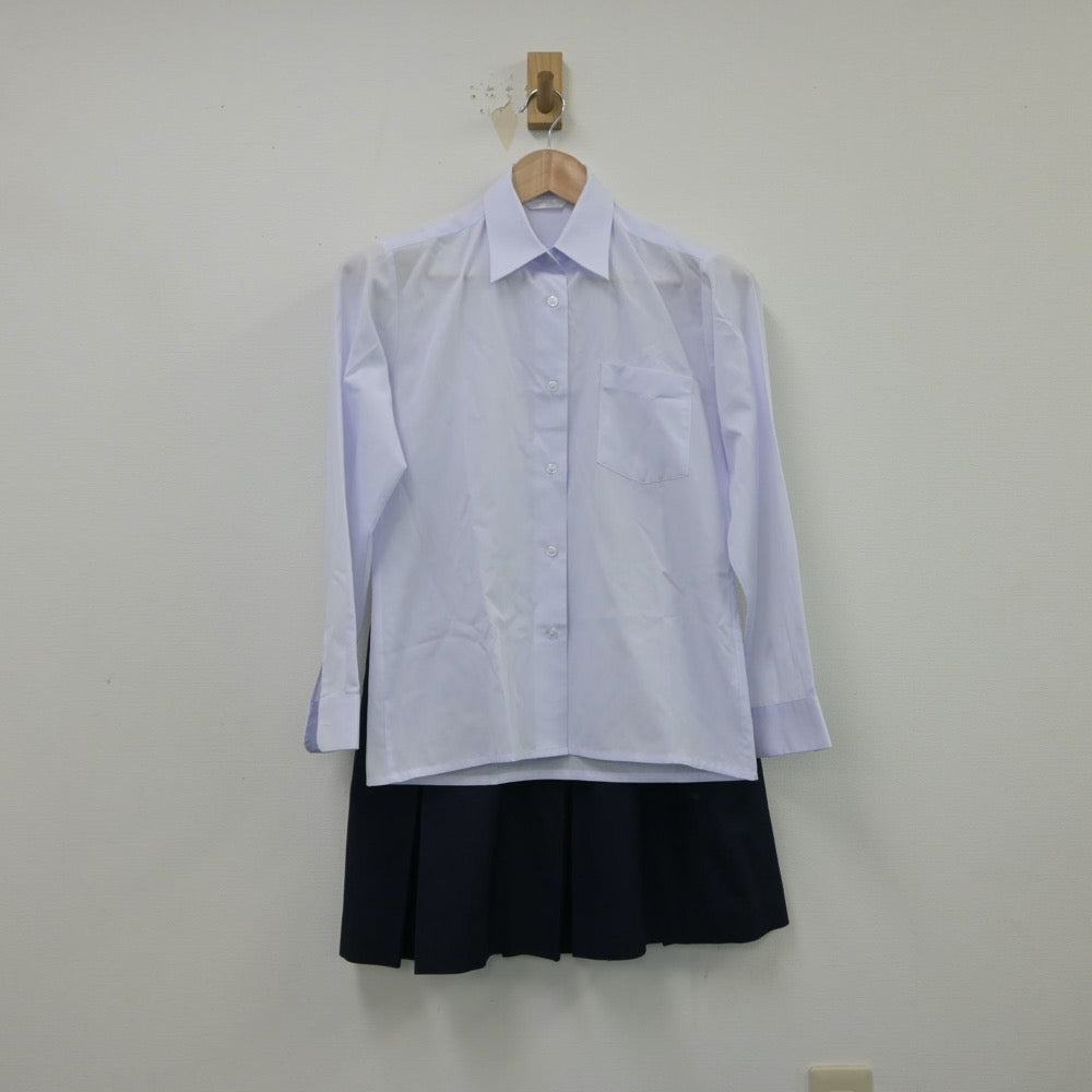 【中古】東京都 東京都立日比谷高等学校 女子制服 3点（ブレザー・シャツ・スカート）sf015422