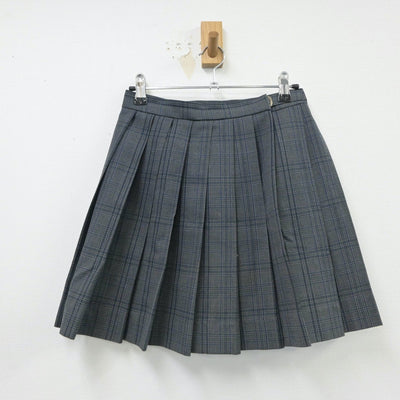 【中古】富山県 富山県立富山北部高等学校 女子制服 2点（ベスト・スカート）sf015428